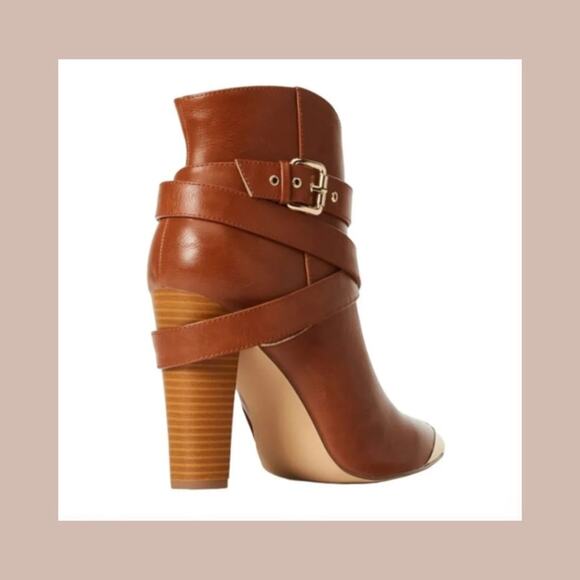 Shoe Dazzle 
Stevie Heeled Ankle Boot in Brown - Picture 8 of 8